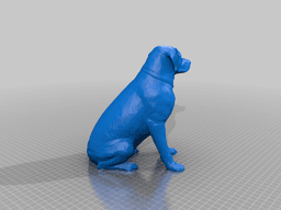 Labrador dog 3d model