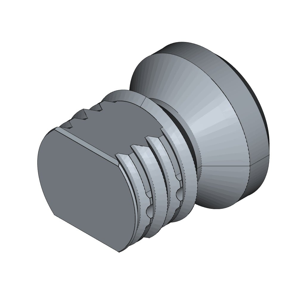 D-LOCK_KNOB.D-25DX15 3d model