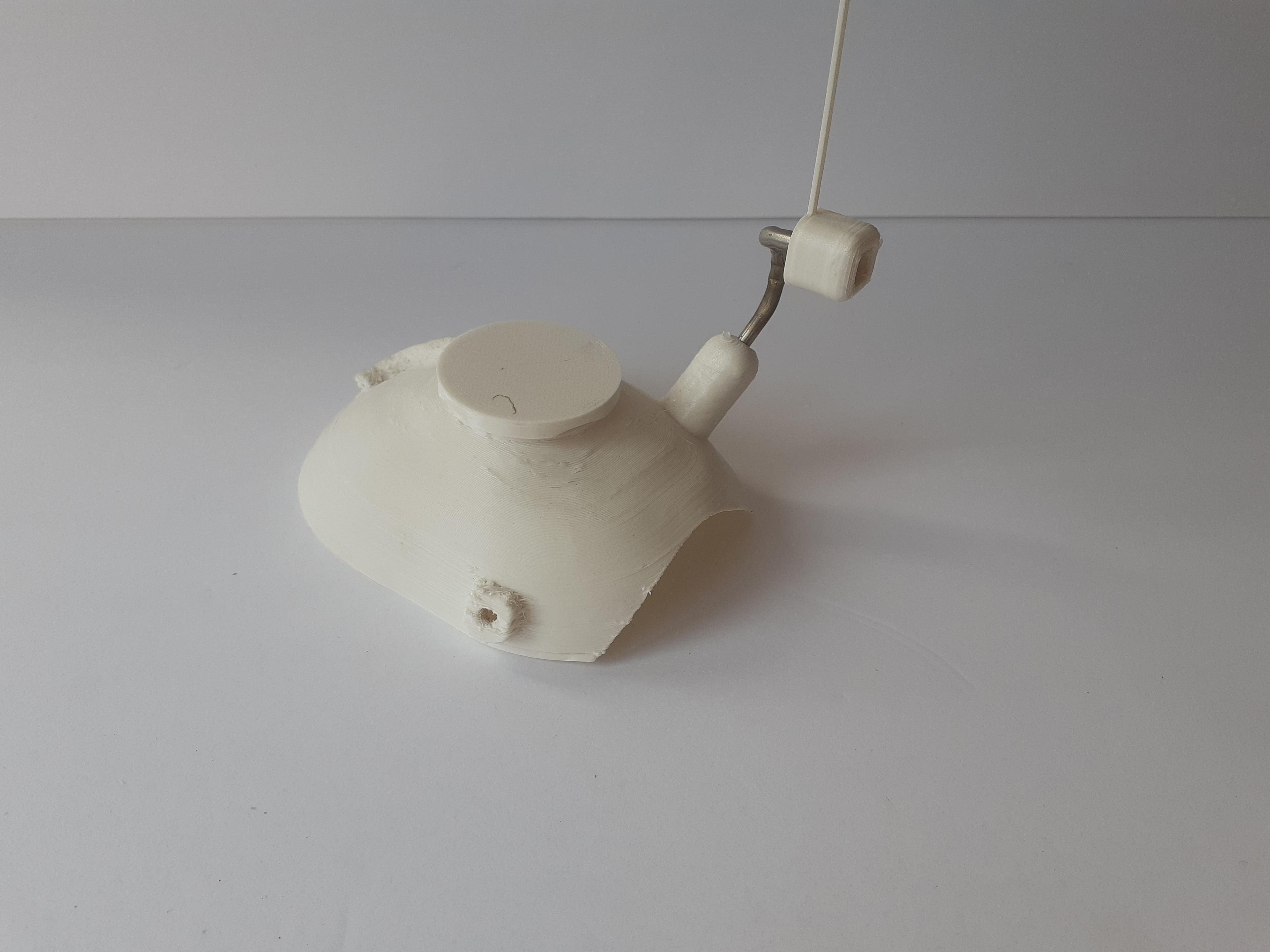 Tortoise of Borg #HalloWearables #HalloWearable - The form of the shell-piece can be altered by heating it up, to allow a more precise fit to your turtle.
(Please let the part cool down before setting it on to your turtles shell.) - 3d model