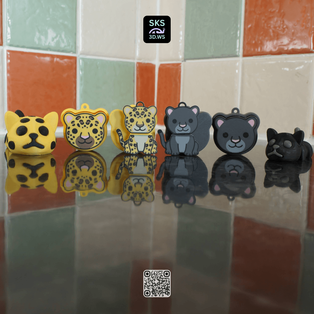 The Complete Jaguar Fidget Pack 3d model