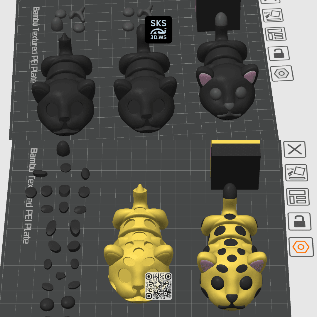 The Complete Jaguar Fidget Pack 3d model