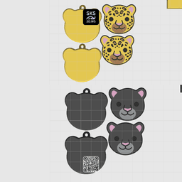 The Complete Jaguar Fidget Pack 3d model