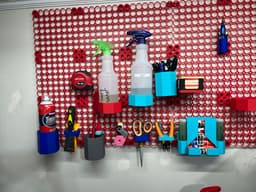 Pencil, Pen, Brush and more, storage cup for the Multiboard Storage System 3d model