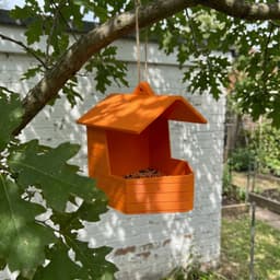 Asymmetric Bird Feeder - 100% Support-Free Design 3d model