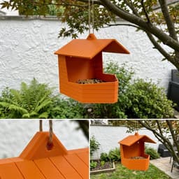 Asymmetric Bird Feeder - 100% Support-Free Design 3d model