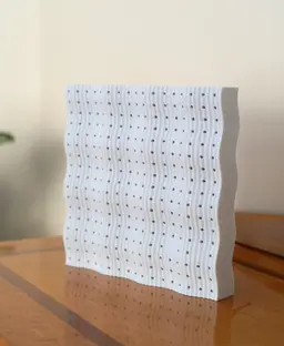 Ripple Blocking Board 3d model