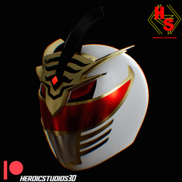 Lord Drakkon Helmet 3d model