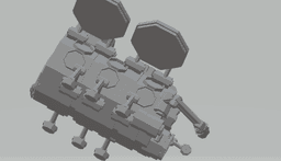 FHW:Moth Server Unit prototype (BoD) 3d model