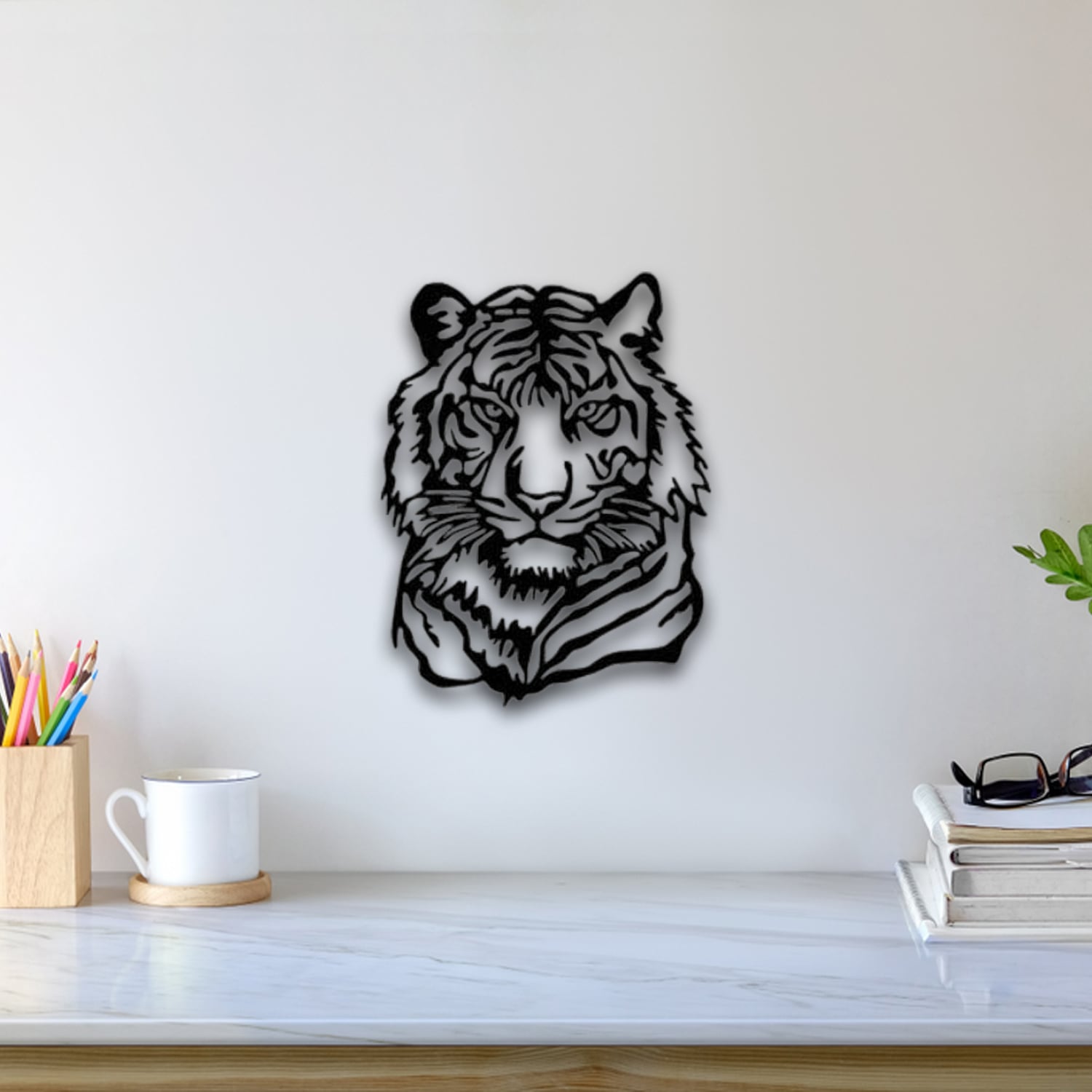 Tiger Wall Art 3d model