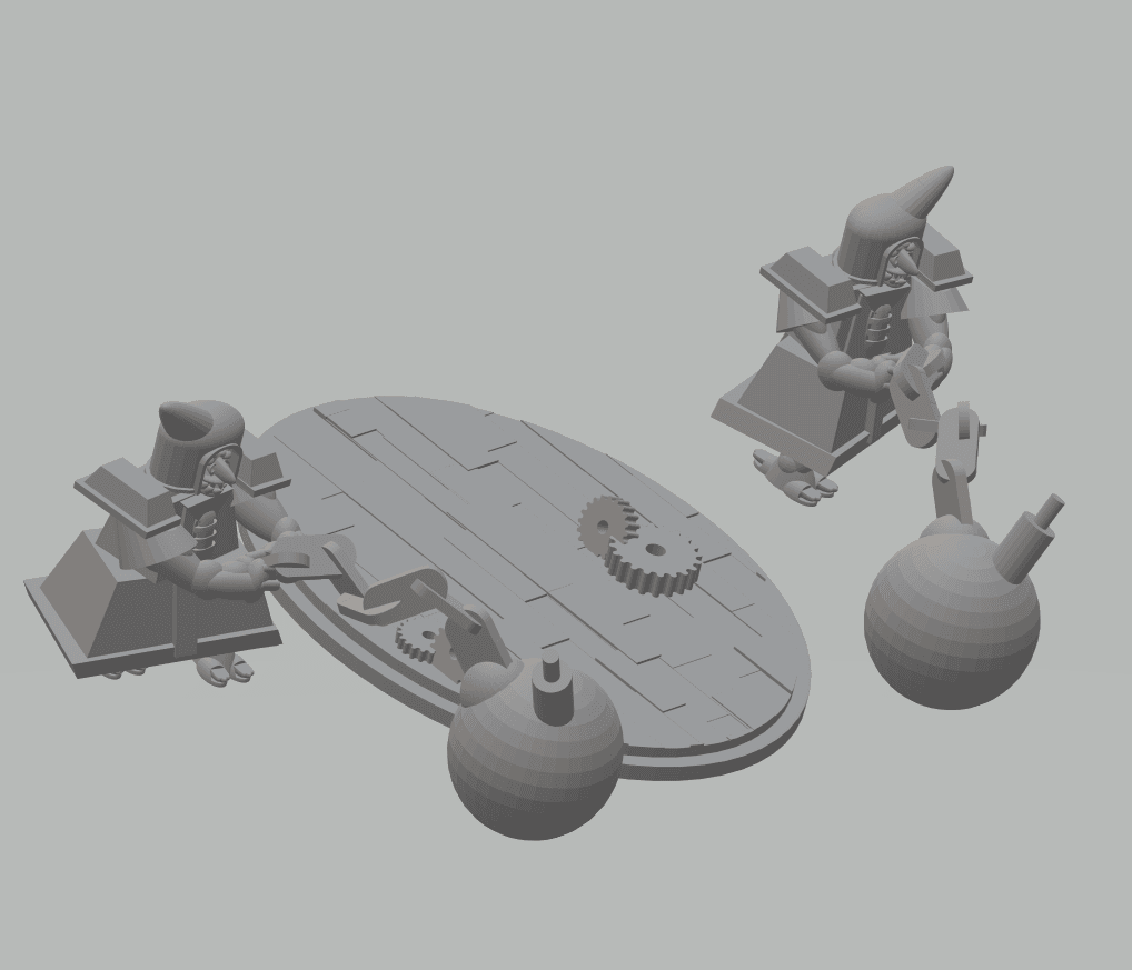 FHW: Oxchan/ Zorblin Sapper Cult Bomber trooper pose a 3d model