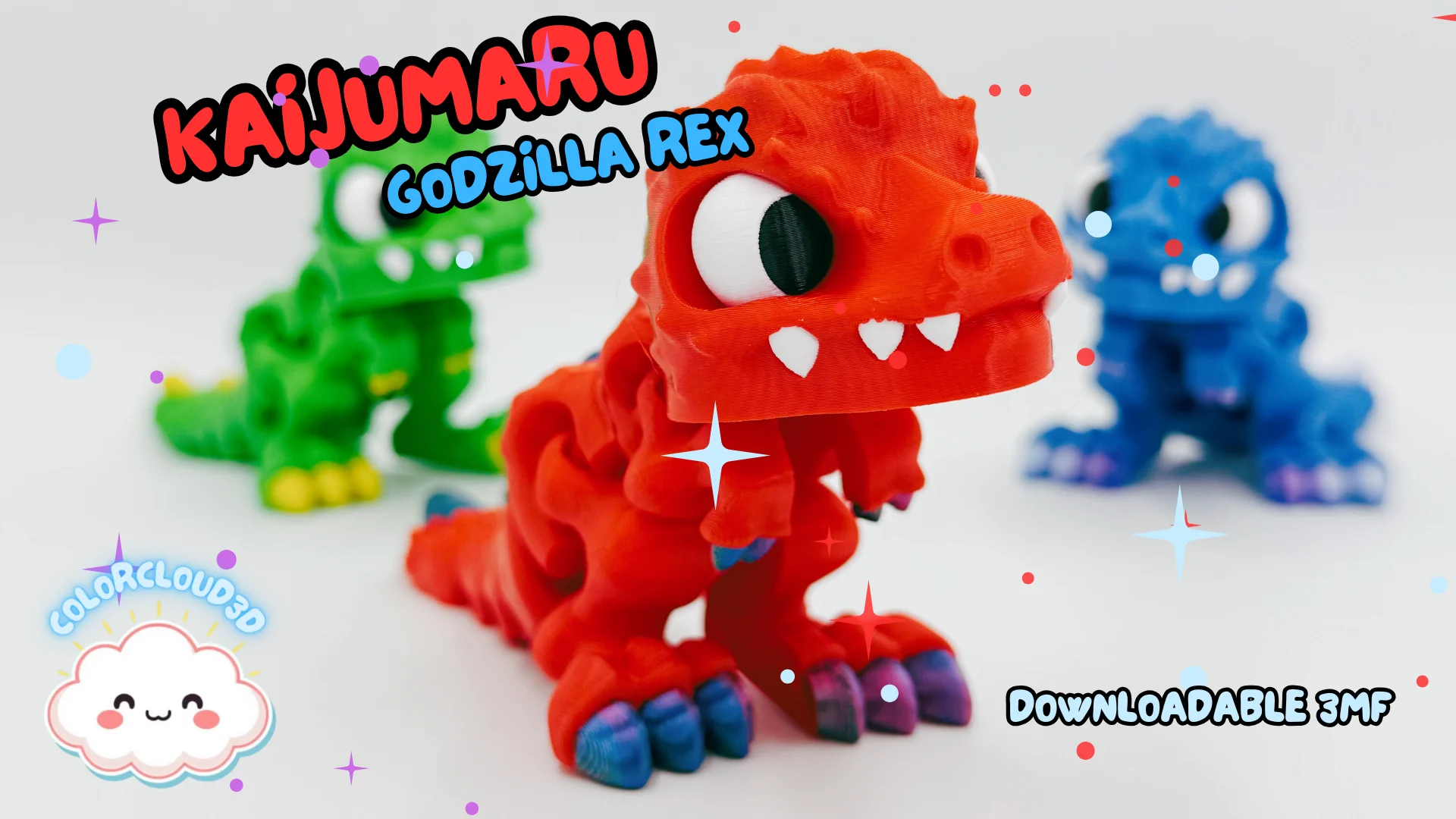 Kaijumaru - Godzilla Rex 3d model