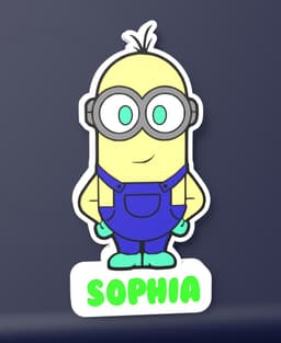 Kevin Minion - LED Strip compatible 3d model