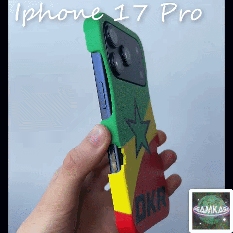 Iphone case 17 Pro - Senegal 3d model