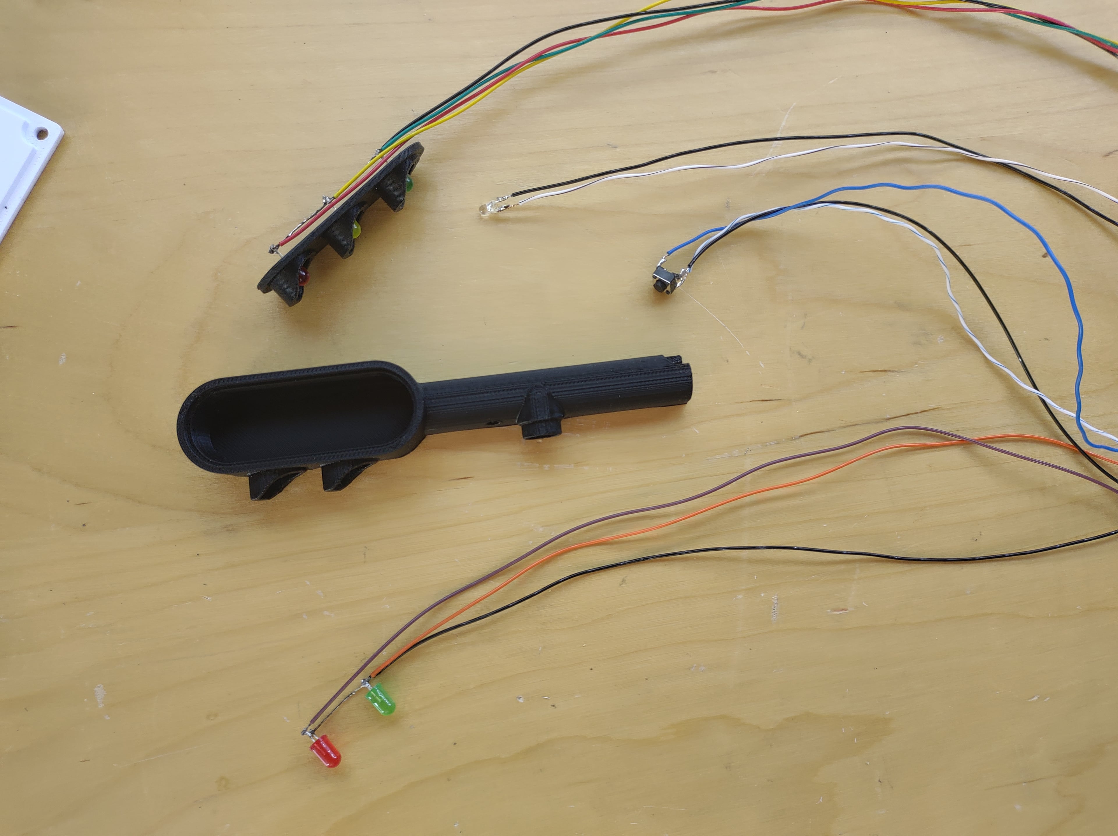 Arduino controlled Pedestrian crossing Brio/Ikea 3d model