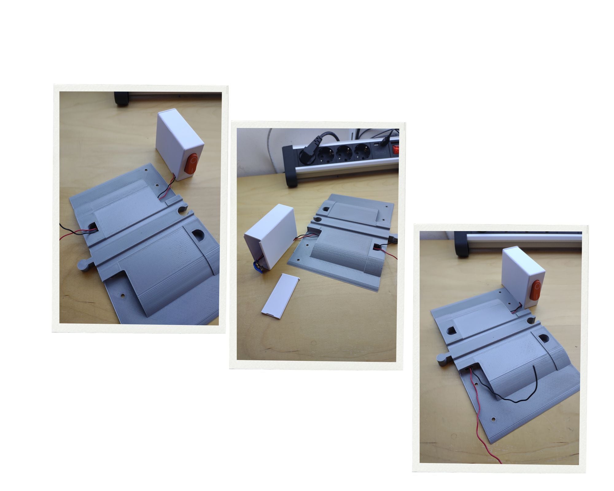 Arduino controlled Pedestrian crossing Brio/Ikea 3d model