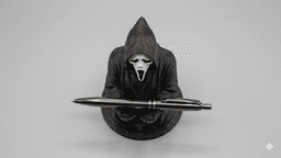 Ghostface Pen Holder 3d model