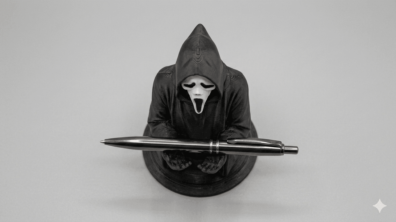 Ghostface Pen Holder 3d model