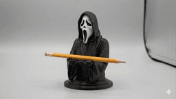 Ghostface Pen Holder 3d model