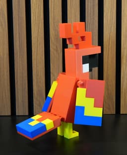Parrot Minecraft 3d model