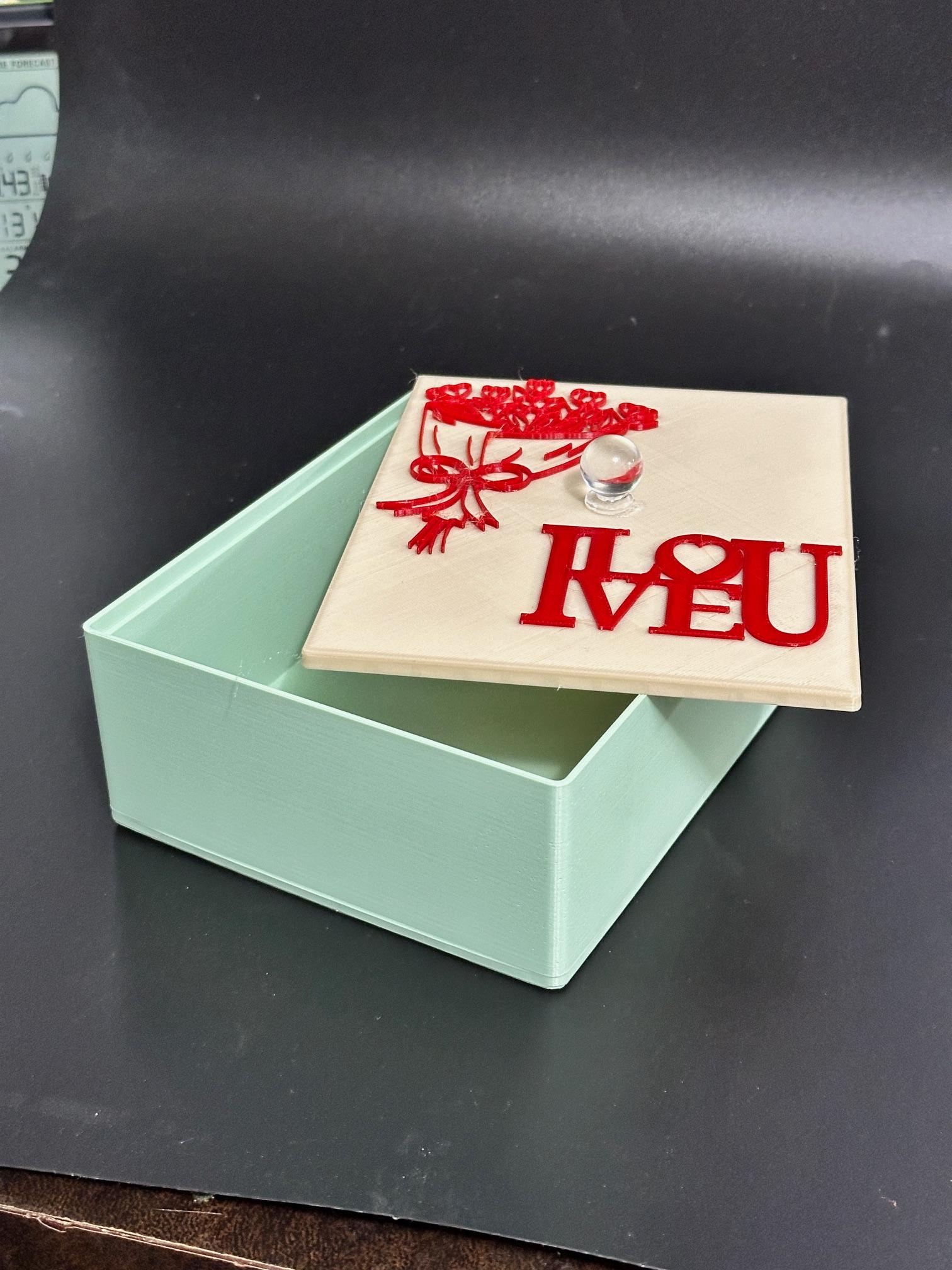 Valentines Gift Box 3d model
