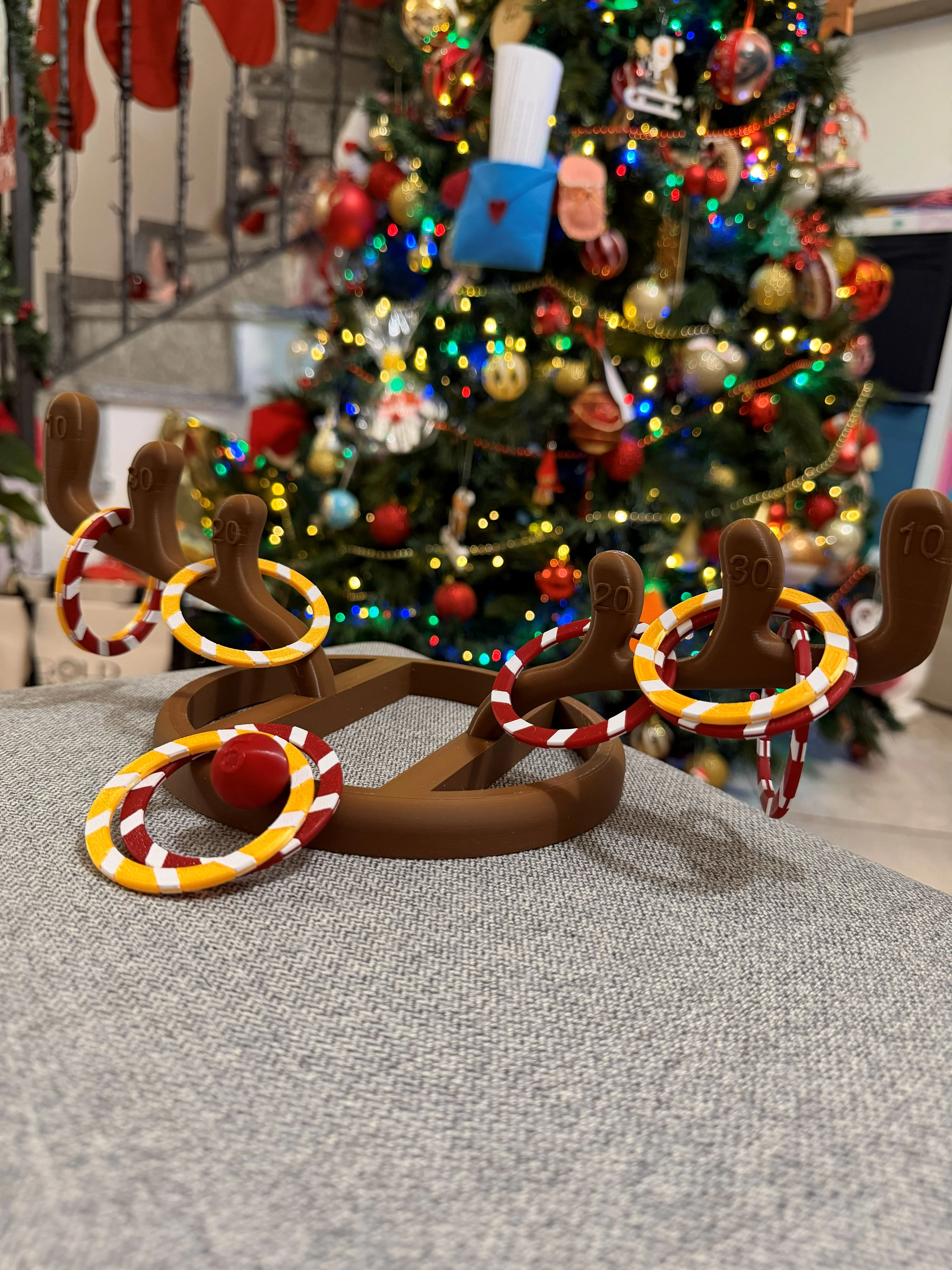Rudolph Ring Toss 3d model