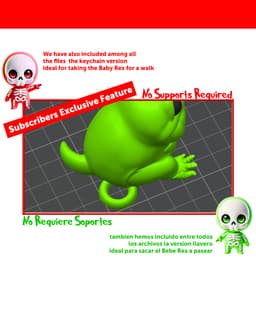 Baby Rex 3d model