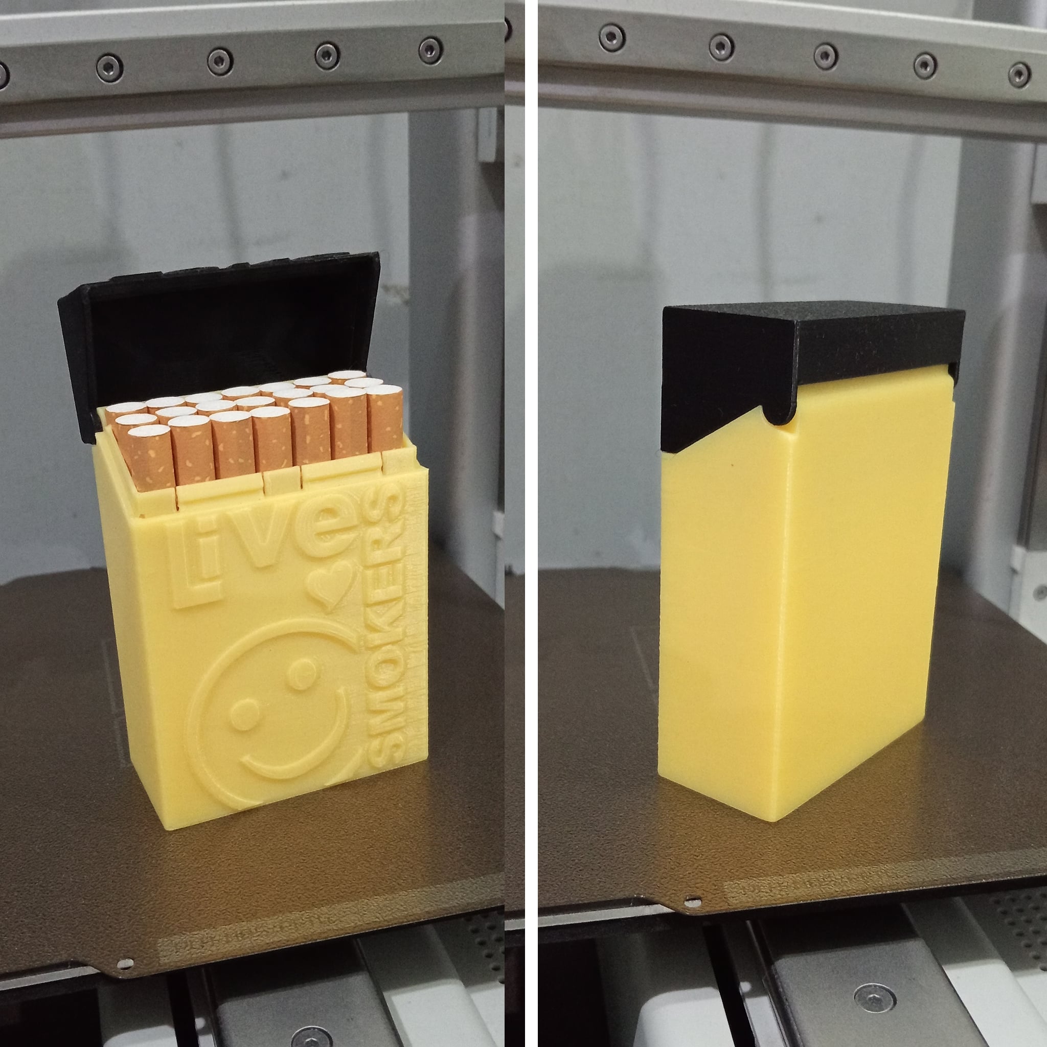 Cigarette Case Tobacco VS Zombie 3d model