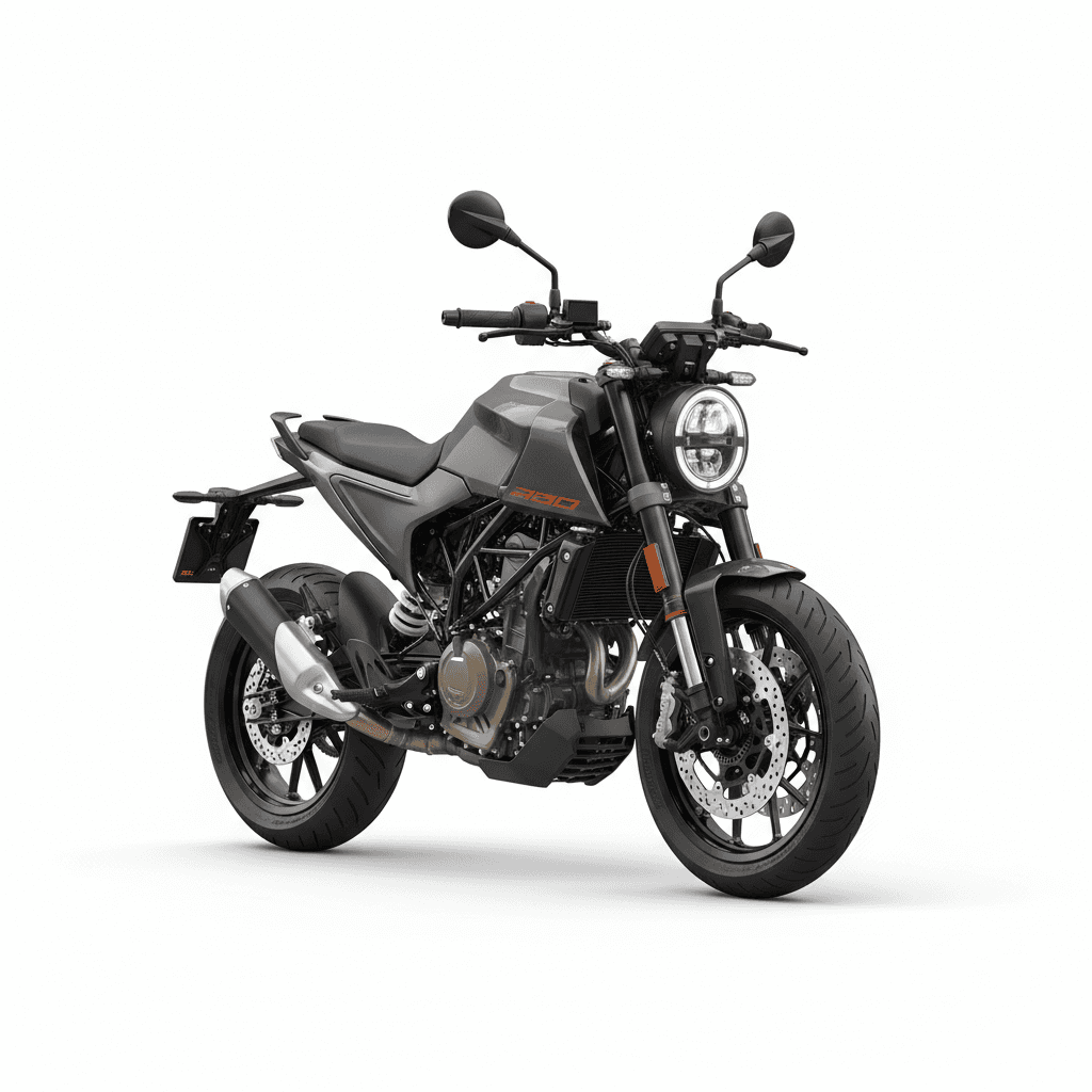 Husqvarna Svartpilen 401 Scrambler Motorcycle 3d model