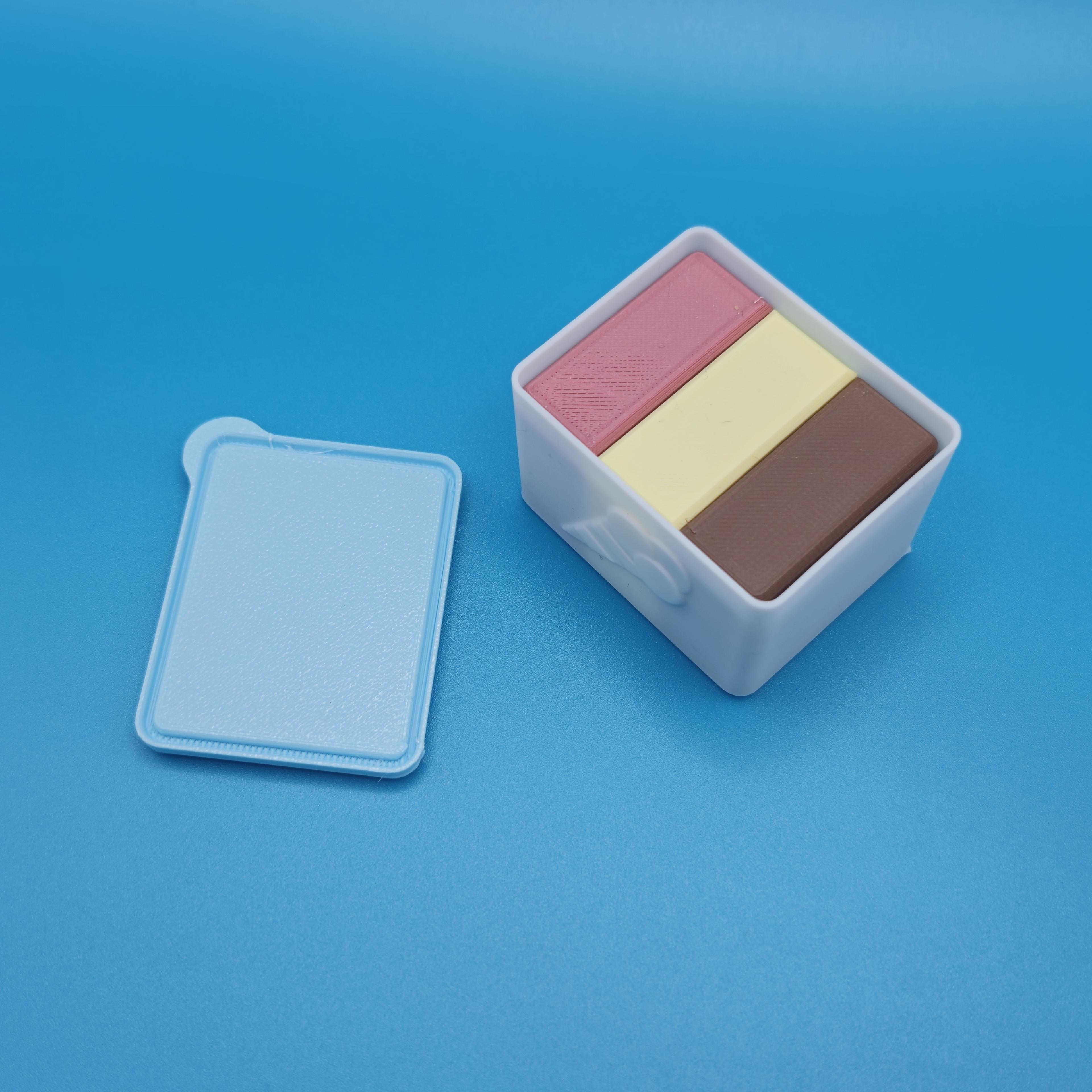 Ice Cream Tub - Choose Your Flavours 3d model