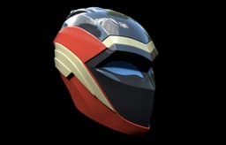 Ironheart Helmet from Black Panther: Wakanda Forever 3d model
