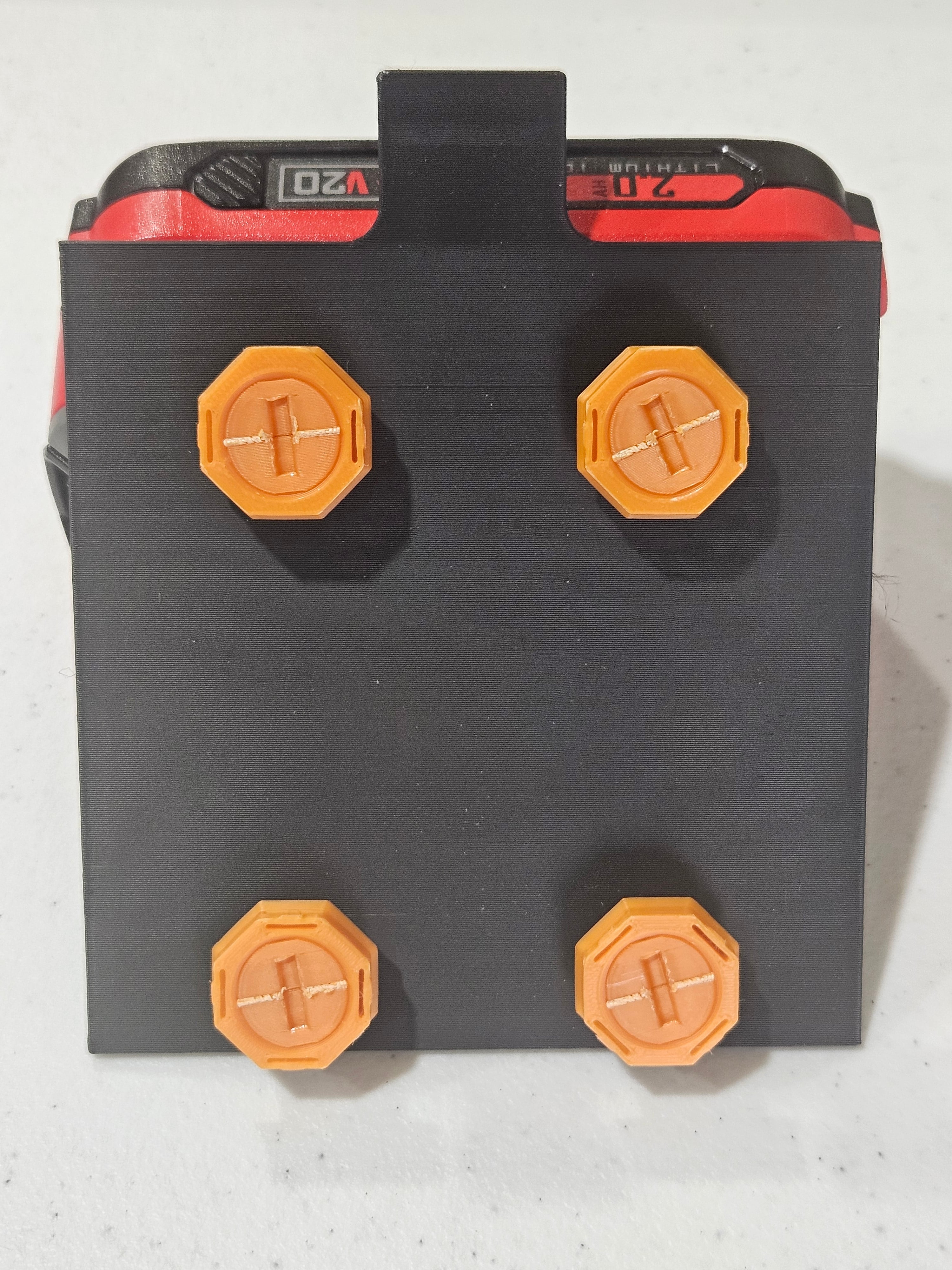 Craftsman v20 Battery Charger Mount - Multiboard 3d model
