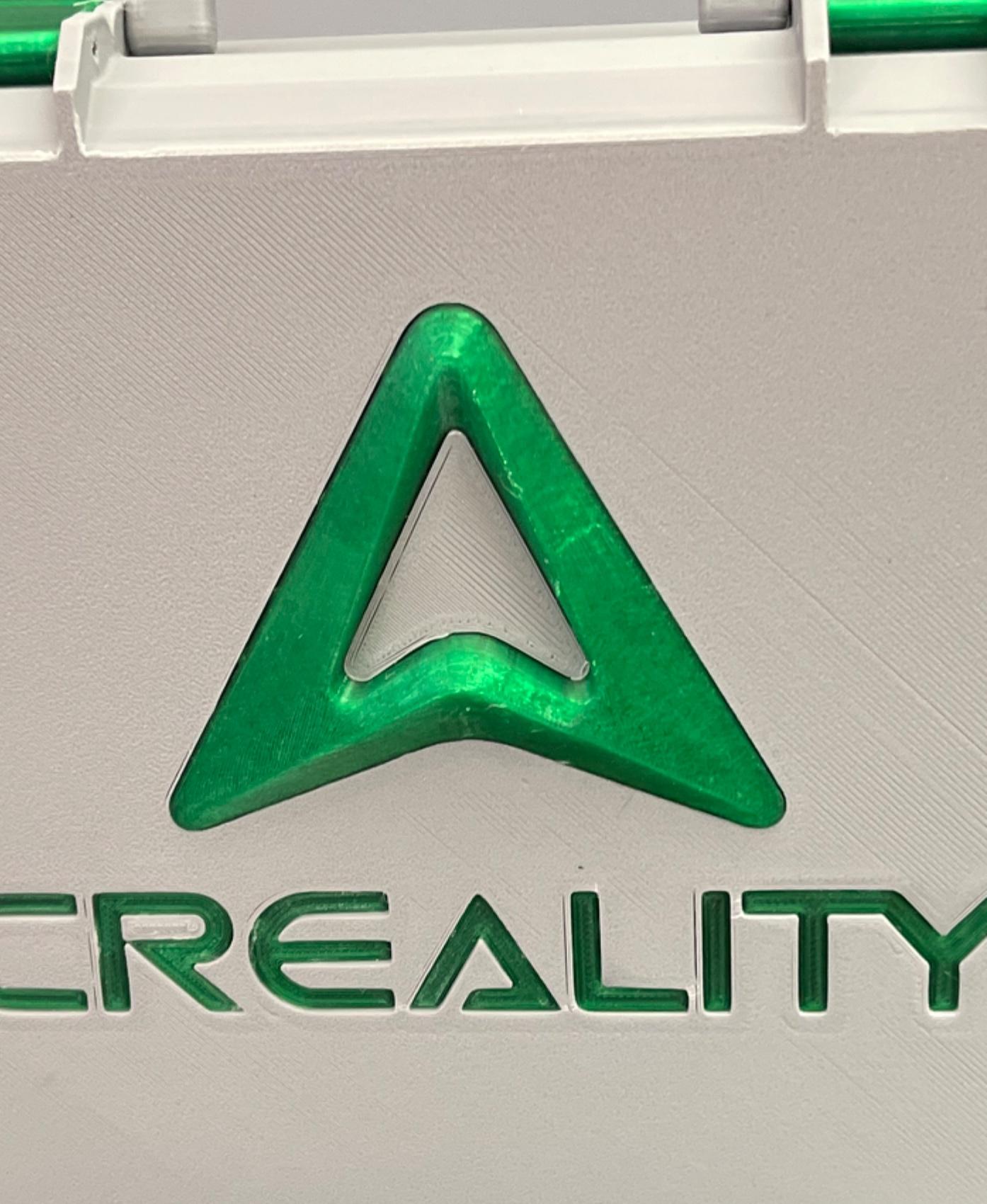 Creality New Logo Box - Love it. All my tools for my KE are in it - 3d model