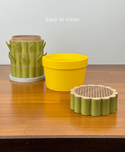Bamblock, kitchen knife block. 3d model