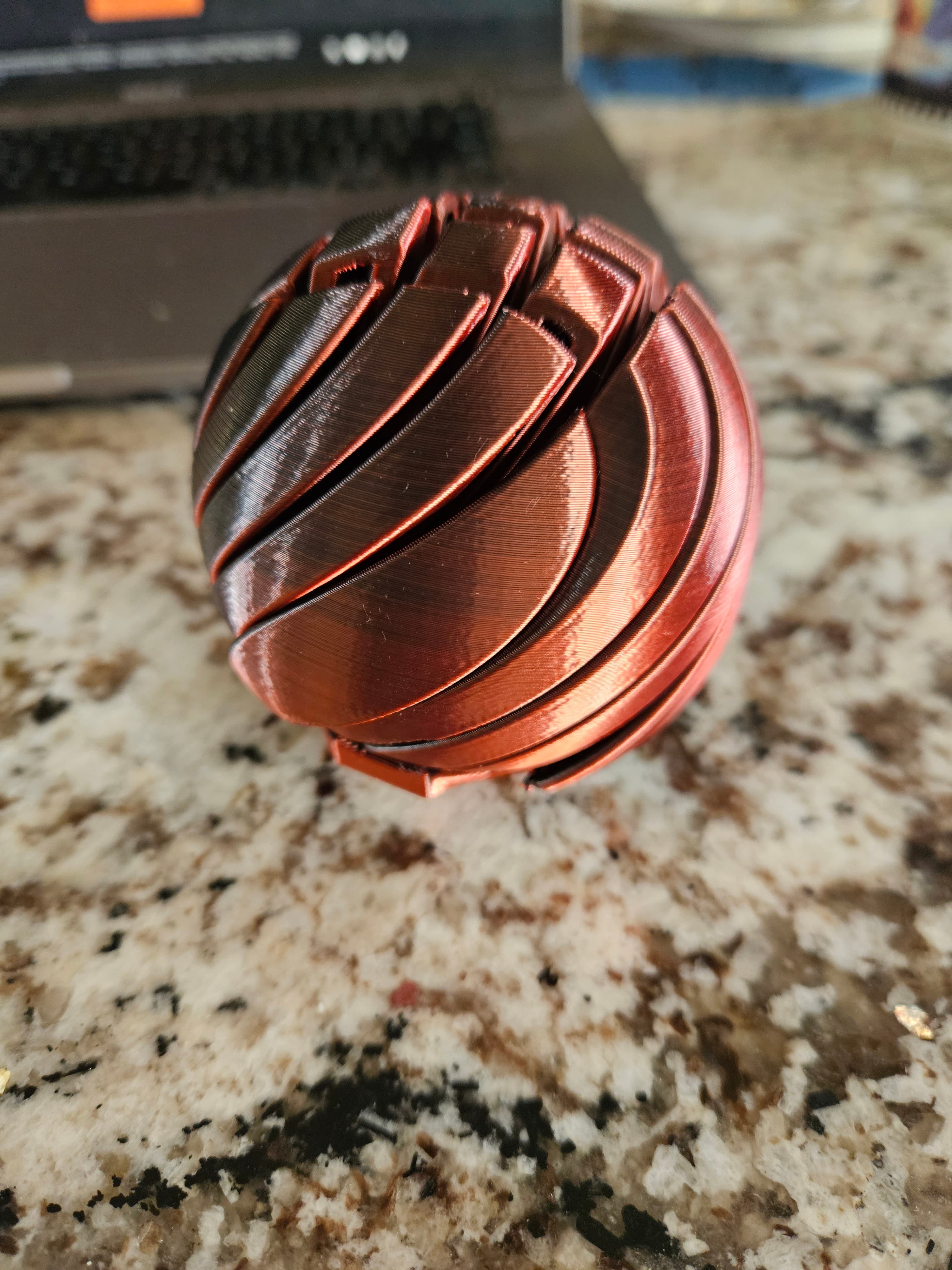 Printed in dual color PLA Silk on my Prusa CORE One kit build in one shot. Normal speed (0.20 SPEED profile). Thanks for a cool model.