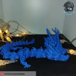 Majestic Eastern Dragon – Articulated Flexi 3d model