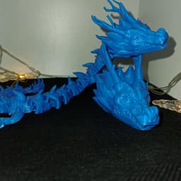 Majestic Eastern Dragon – Articulated Flexi 3d model