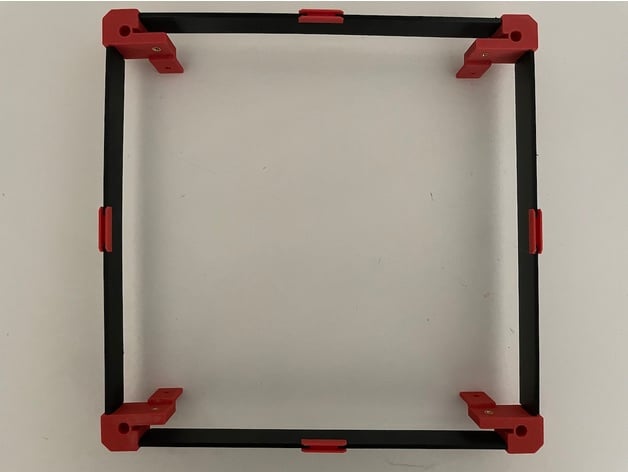Voron 0.1 Tophat Riser - Riser Top View - 3d model