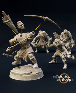 Modular Orcs Warband - Epic Bundle 3d model