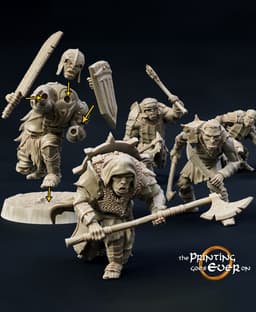 Modular Orcs Warband - Epic Bundle 3d model