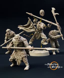 Modular Orcs Warband - Epic Bundle 3d model