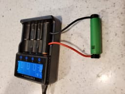 Dummy 18650 Magnetic Battery Charger Adapter 3d model
