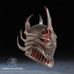Daedric Helmet 3D Printer STL File 3d model