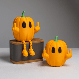 CHEEKY & RUDE PUMPKINS ARTICULATED / HALLOWEENDECOR / TOY / KIDS 3d model