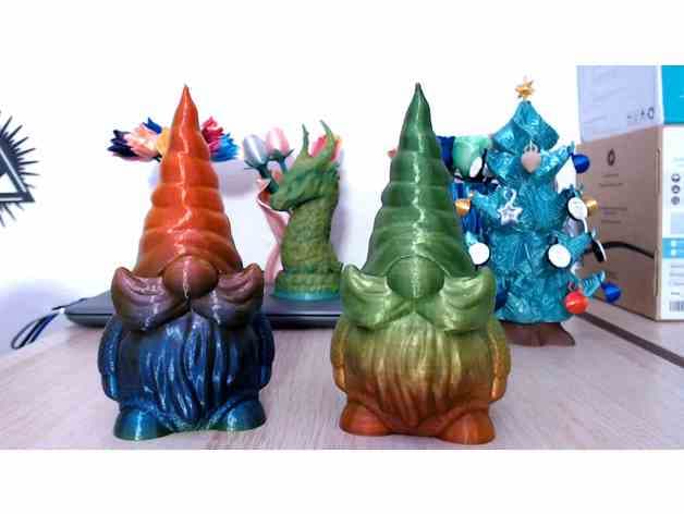 Fillable Gnome 3d model