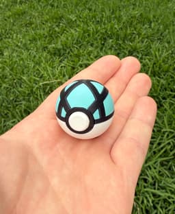 Pokeball Clicker Fidgets - PACK 2 3d model