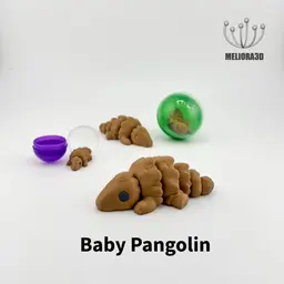 M3D - Baby Pangolin 3d model