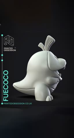 Fuecoco - Pokemon - Fan Art 3d model