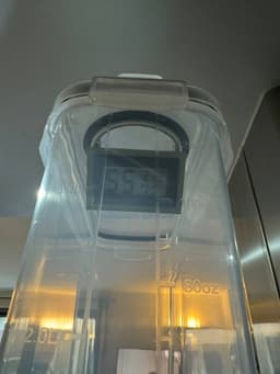Angled 4.7L Dry Box Hygrometer Mount 3d model