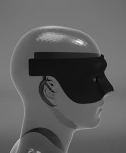 Kato's mask - The Green Hornet 3d model