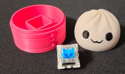Dumpling Fidget Clicker 3d model
